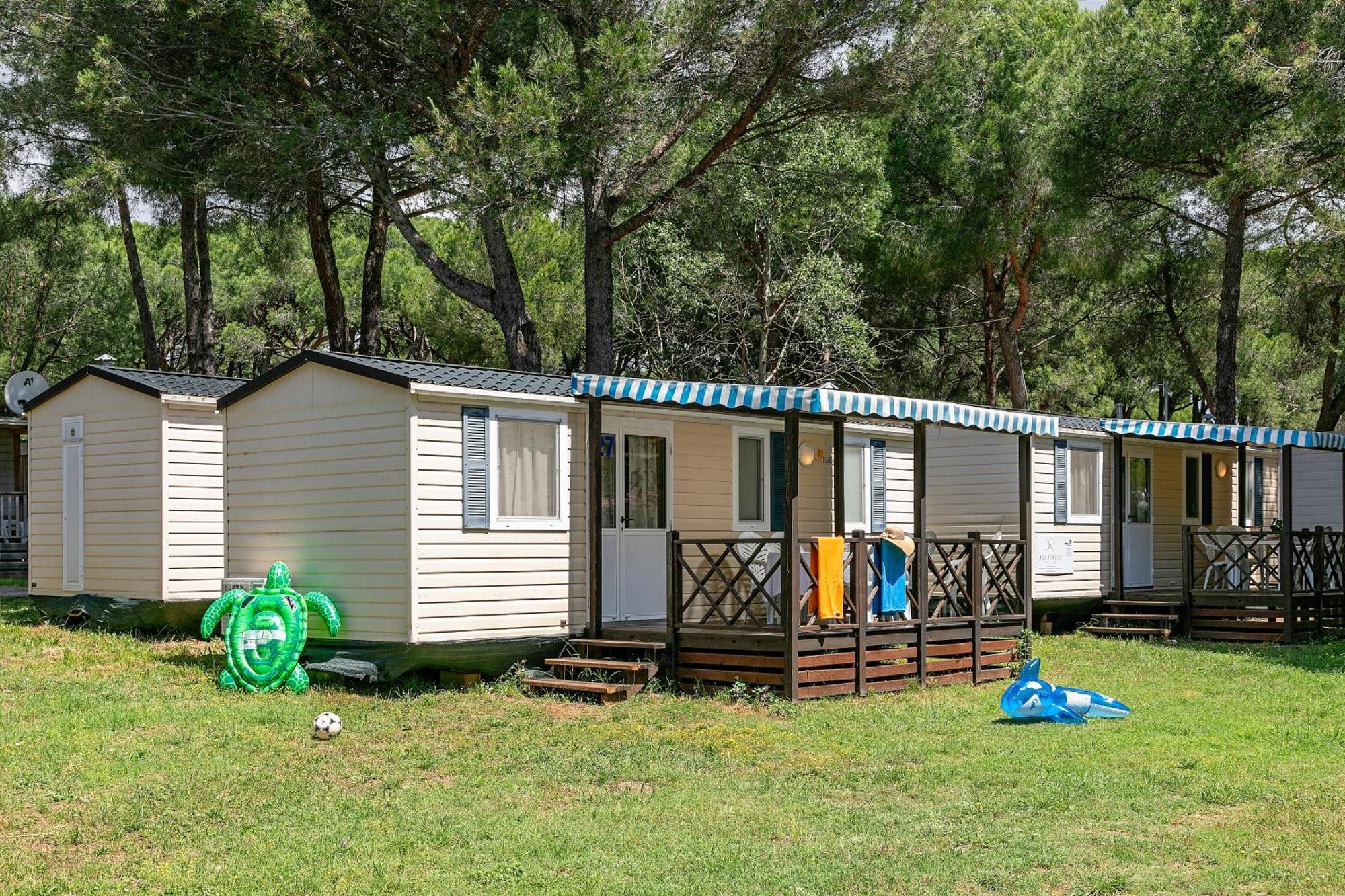 Albatross Mobile Homes On Camping Bi Village Fažana Buitenkant foto